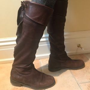 Italian leather boots